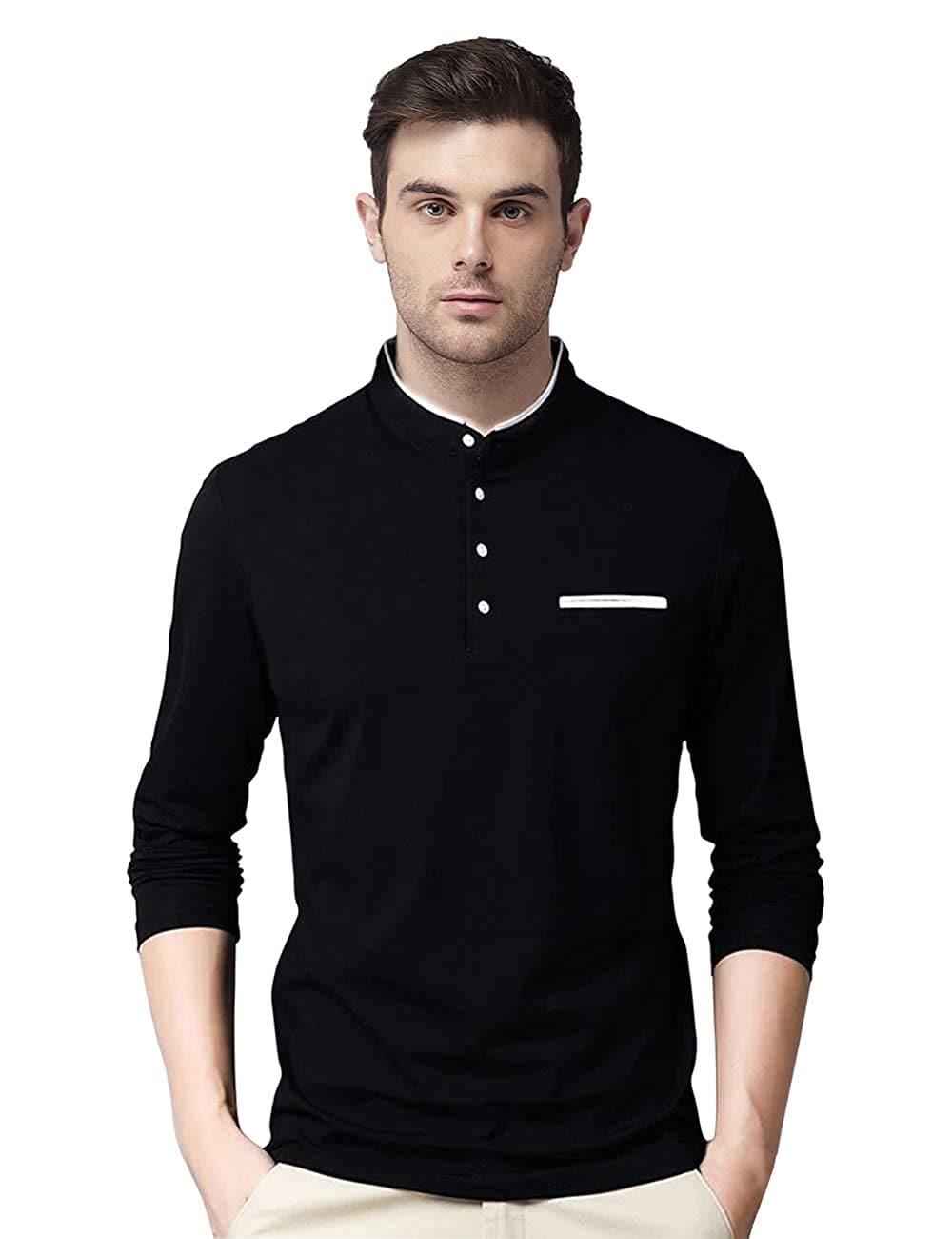 Long Sleeve Regular Fit Cotton T-Shirt