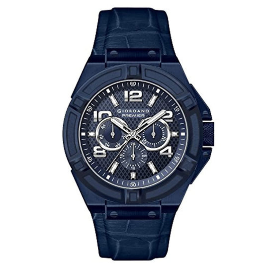 Analog Blue Dial Men's Watch-P1059-02