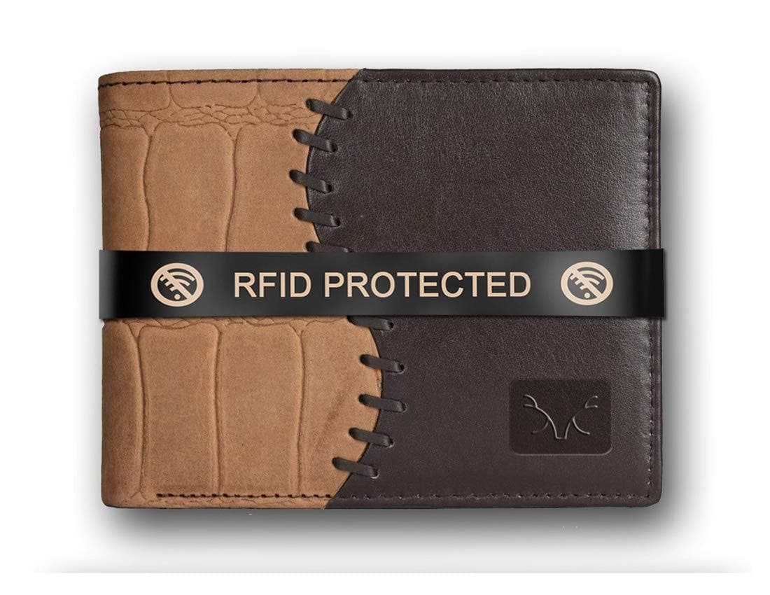 Stylish RFID Protected Genuine Leather Wallet