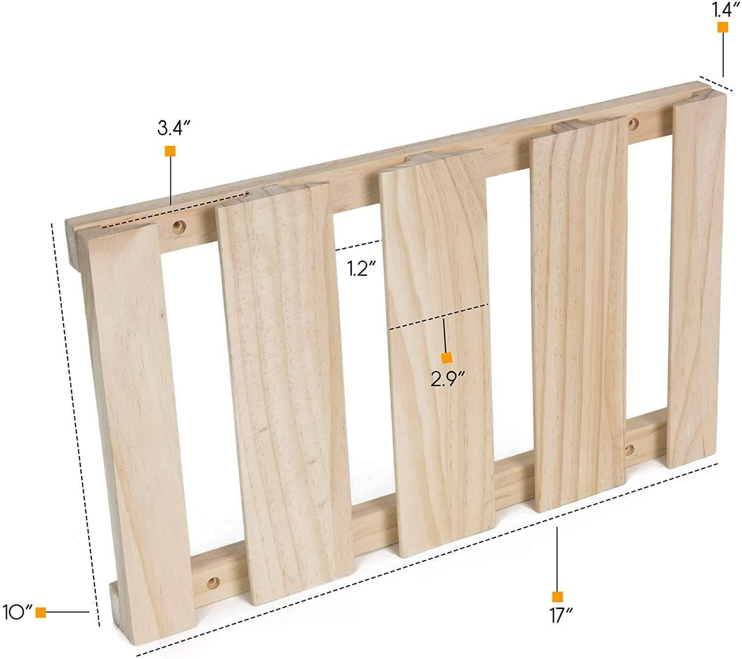 Under Cabinet Wine Glass Holder Rack Bar Shelf for 12 Glasses