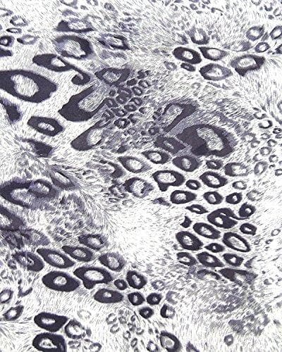 Rajastani Tiger Print Crepe Silk Stole