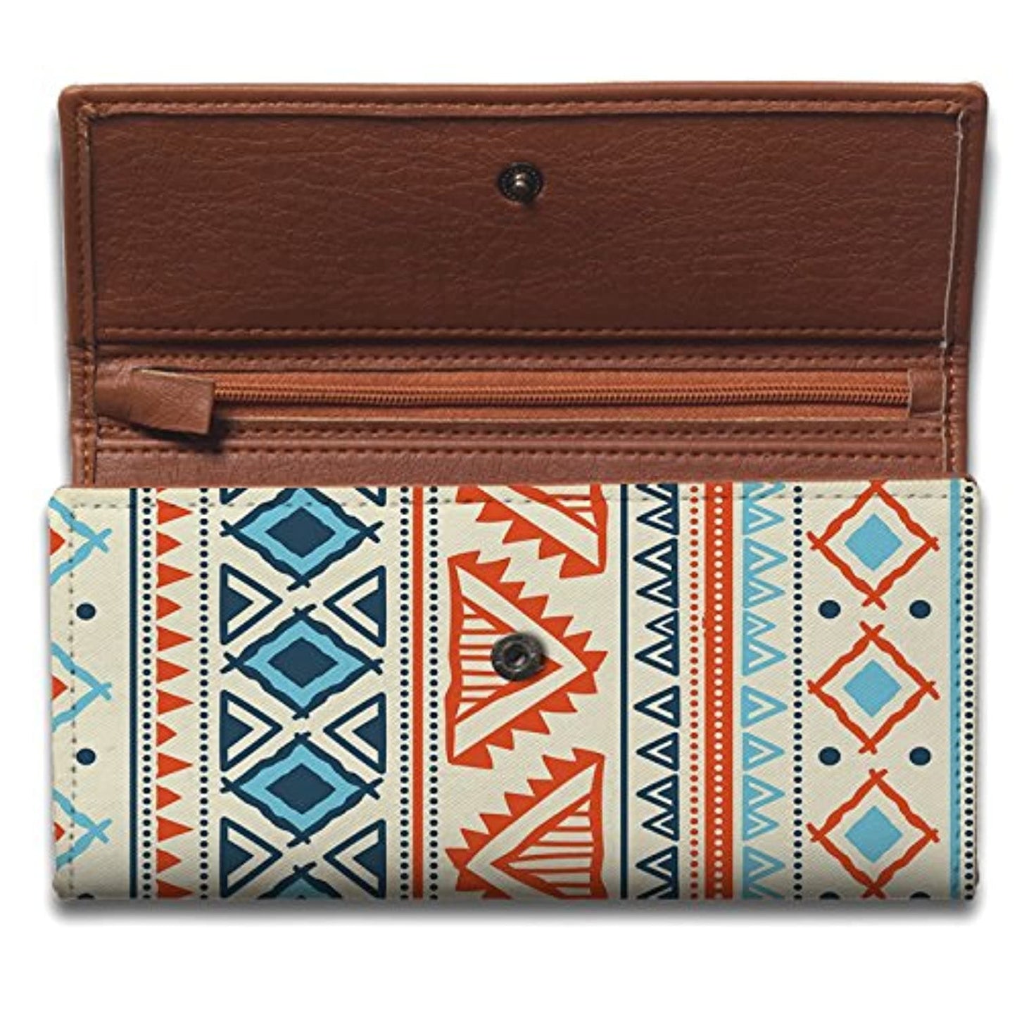 Vector Tribal Ethnic Pattern Ladies Wallet