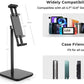 Heavy Duty Aluminum Tablet Holder Mount with Adjustable Height