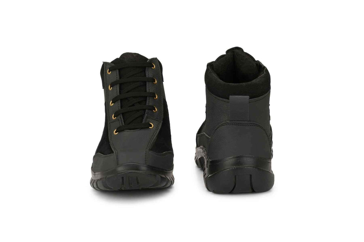 Leather Steel Toe Safety Shoes Ankle Boots