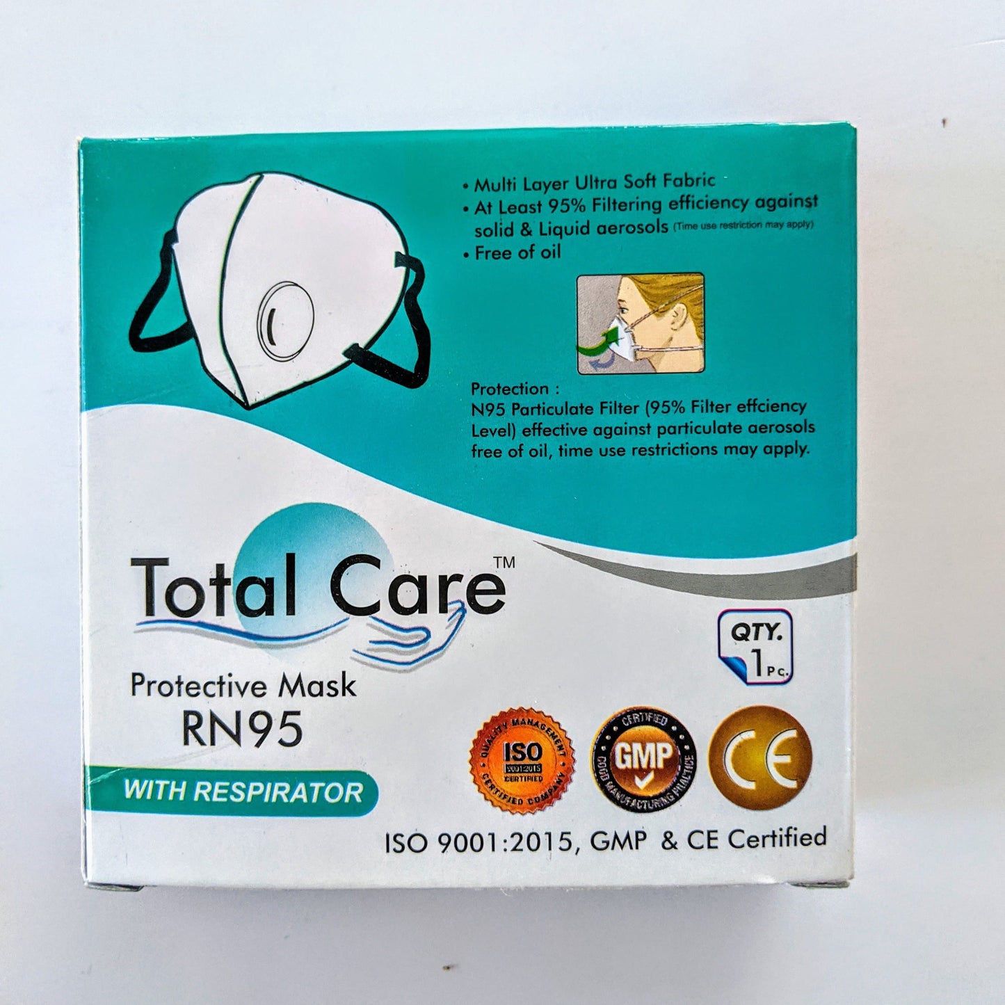 Total Care Protective Mask RN95