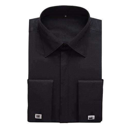 French Cuff Long Sleeve High Quality Shirt With Cufflinks
