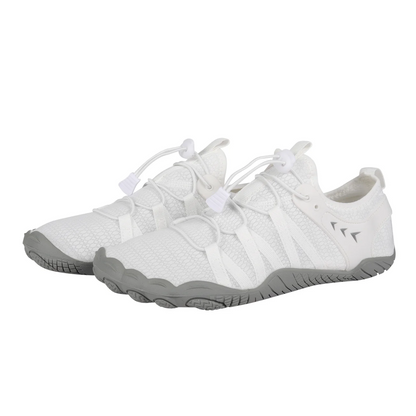Mens Ultra Light White Blaze Barefoot Minimalist Cross Training Shoes