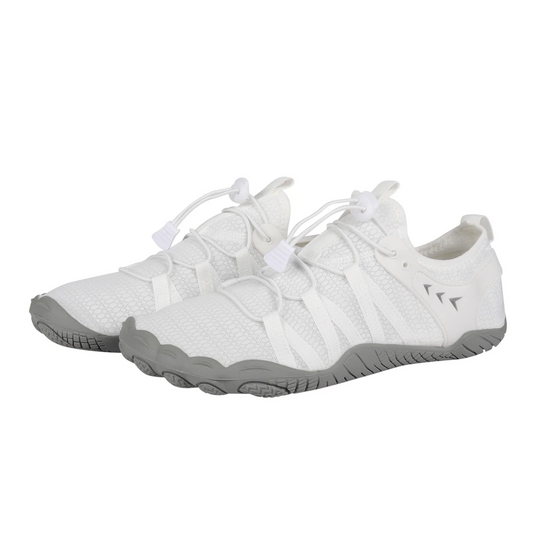 Mens Ultra Light White Blaze Barefoot Minimalist Cross Training Shoes