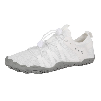 Mens Ultra Light White Blaze Barefoot Minimalist Cross Training Shoes