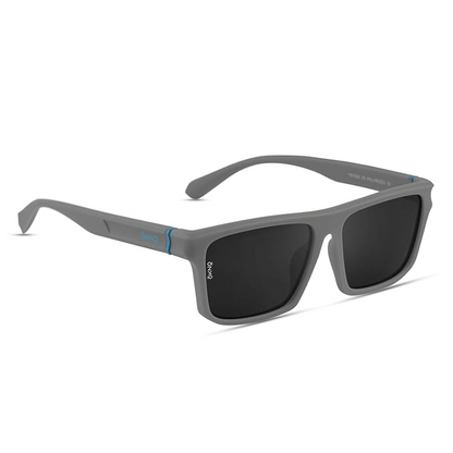 Polarised Full Rim Rectangular Stylish UV Protected Anti Glare Crack Resistant Shades Sunglasses