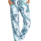 Tye Dye Print High Waist Drawstring Pants with Pockets Pyjama Sleepwear