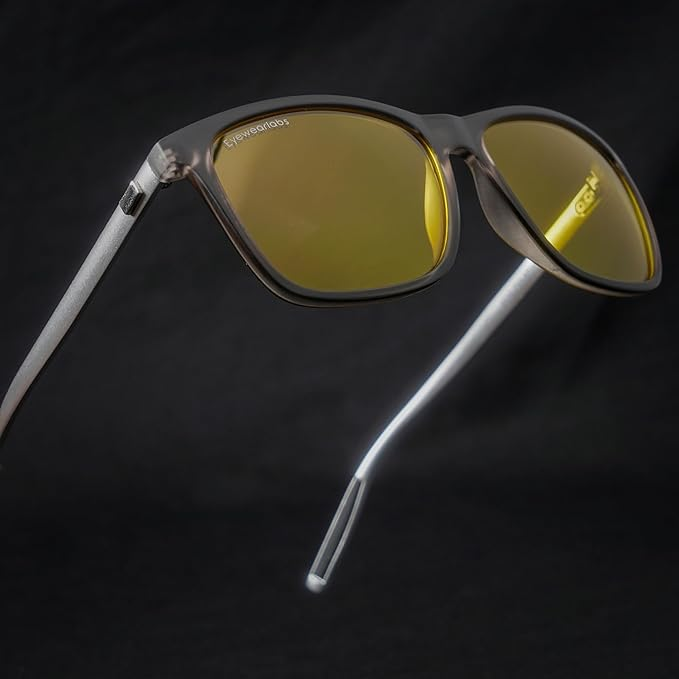 Polarised Full Rim Rectangular Stylish UV Protected Anti Glare Crack Resistant Shades Sunglasses