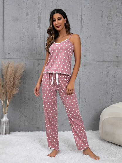 2 Piece Sleepwear Pajama Set