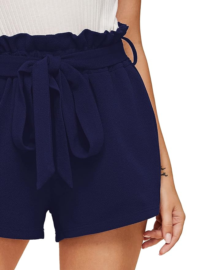 Mini Relaxed Belted Short Hot Pants