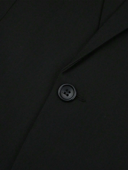 Single Button Pocket Single Breasted Blazer