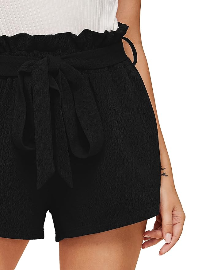 Mini Relaxed Belted Short Hot Pants