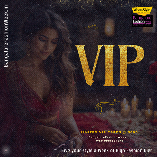 Bangalore Fashion Week VIP Card