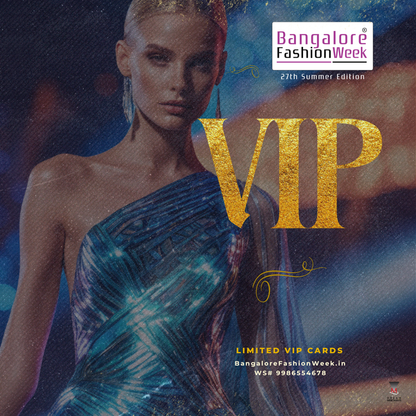 Bangalore Fashion Week VIP Card