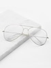 Double Bridge Aviator Glasses