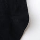 Black Smile Letter Print Socks 1pair