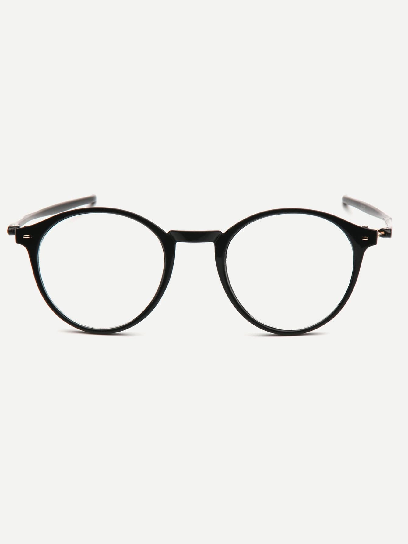 Men Metal Detail Glasses