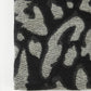 Grey Polyester Fringe Hem Scarf
