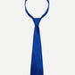 Blue Polyester Embroidery Tie