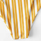 Plunge Neck Low Rise Random Striped Knot Front Bikini Swimwear