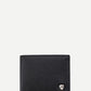 Black Mini Fold Over Wallet With Card Slot