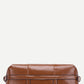Brown Solid Tote Bag With Adjustable Strap
