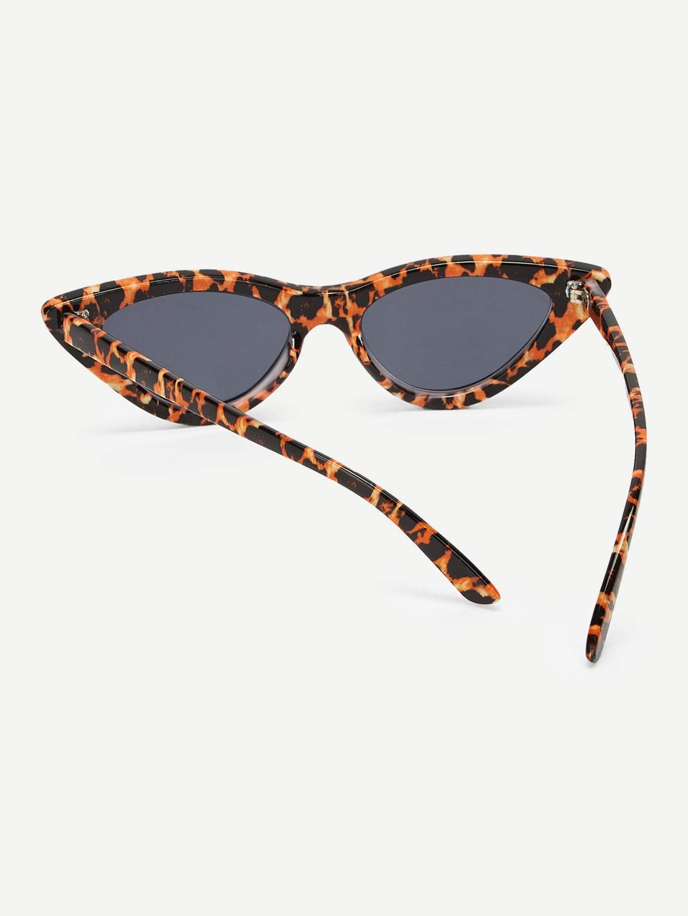 Tortoiseshell Frame Cat Eye Sunglasses