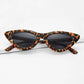 Tortoiseshell Frame Cat Eye Sunglasses