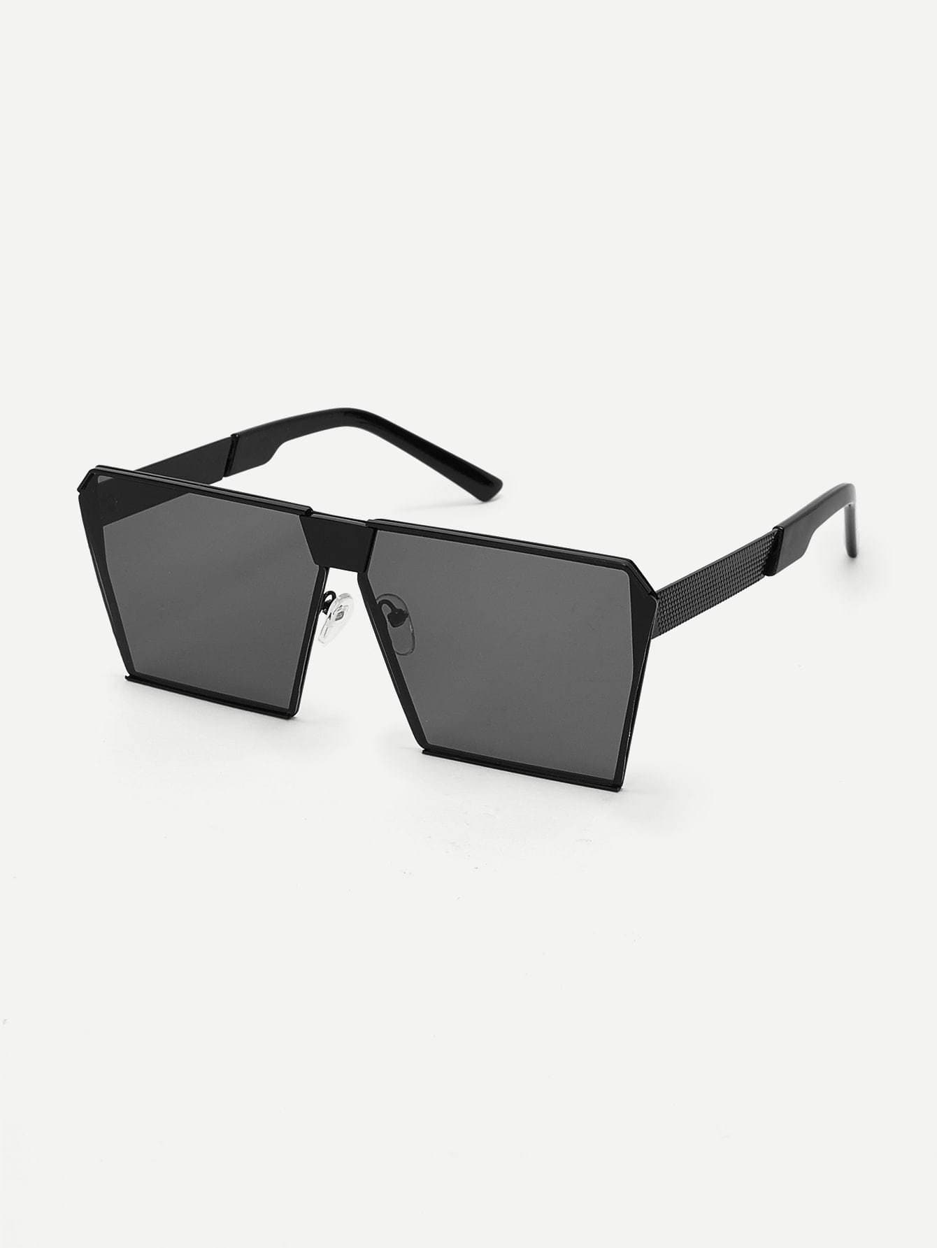 Black Flat Top Sunglasses