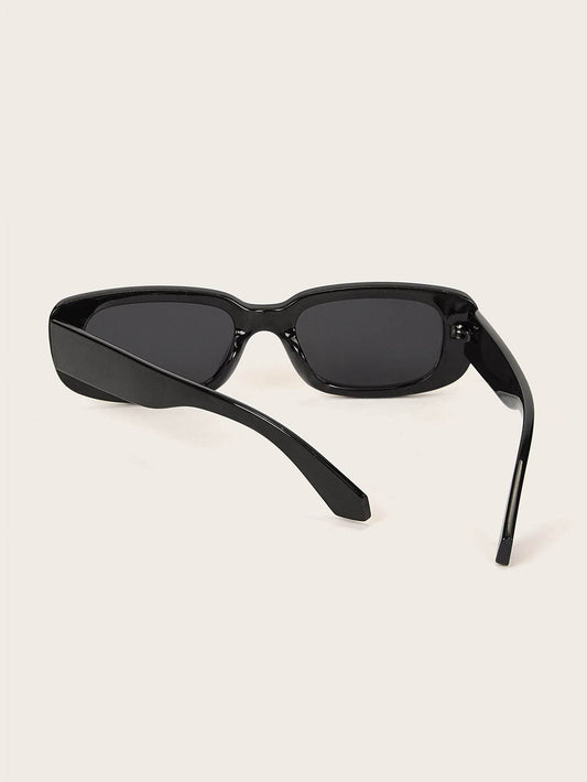 Black Chunky Frame Sunglasses