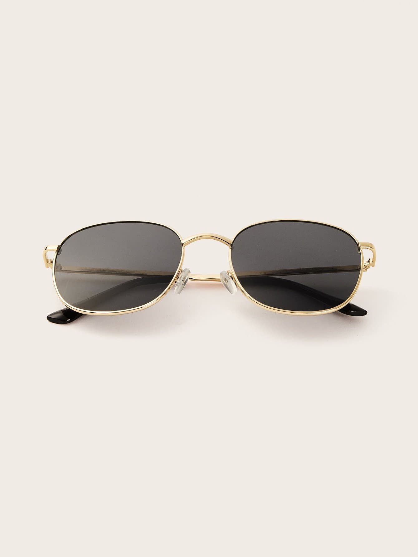 Black Metal Frame Sunglasses