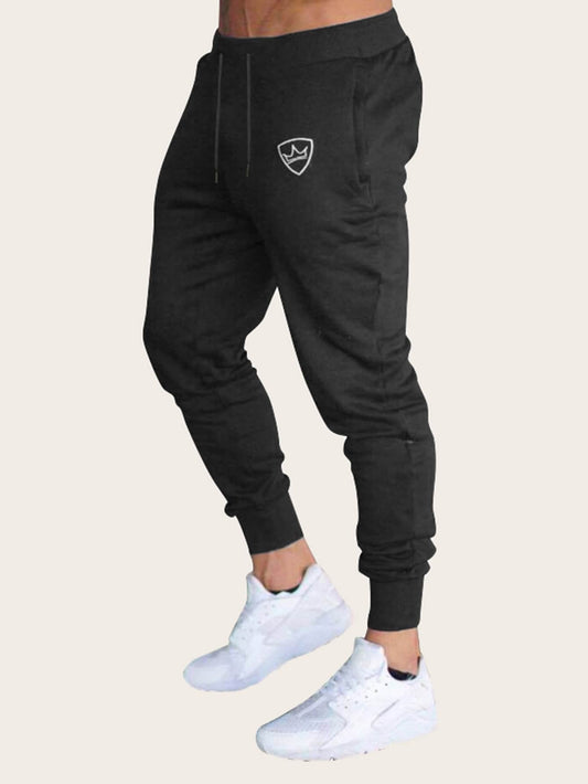 Drawstring Waist Sweatpants