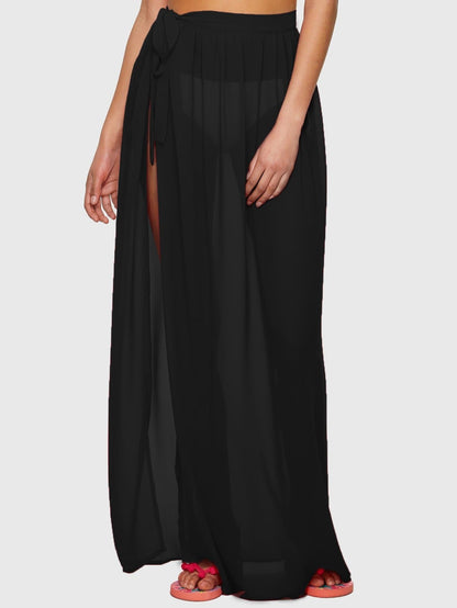 Chiffon Full Length Sarong Skirt