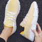 Round Toe Lace-up Front Mesh Trainers Shoes
