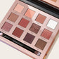 12 Colors Eyeshadow Palette With Brush 2pcs