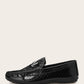 Black Round Toe Snaffle Detail Wide Fit Loafers