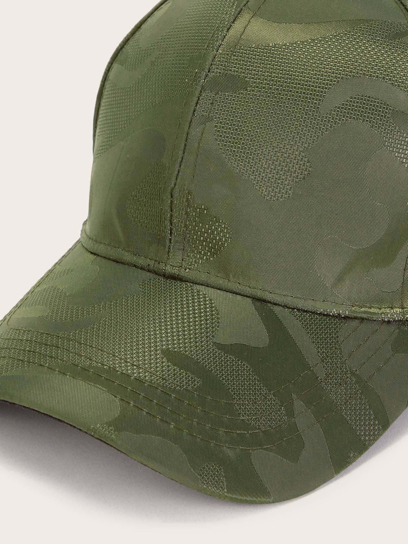 Army Green Camouflage Pattern Baseball Cap