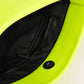 Neon Lime Fold Over Chain Bag