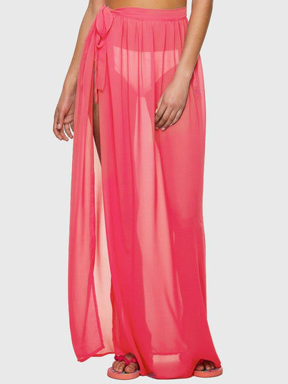 Chiffon Full Length Sarong Skirt