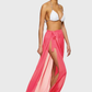 Chiffon Full Length Sarong Skirt
