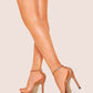 Pink T-strap Stiletto Heels