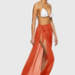 Chiffon Full Length Sarong Skirt