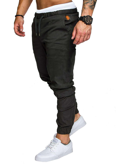 Drawstring Mid Waist Sweatpants