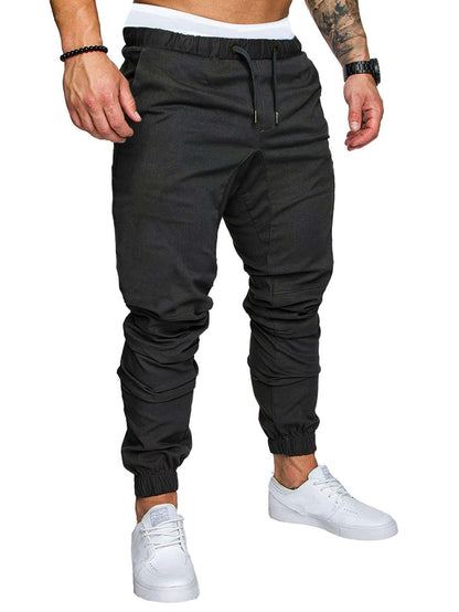 Drawstring Mid Waist Sweatpants