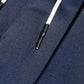 Zip Detail Drawstring Mid Waist Sweatpants