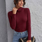 High Neck Slim Fit Top
